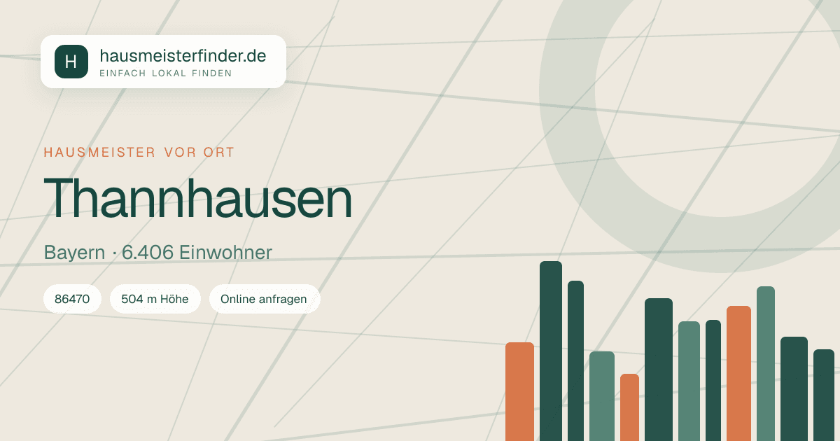 Stadtprofil für Hausmeisterservice in Thannhausen