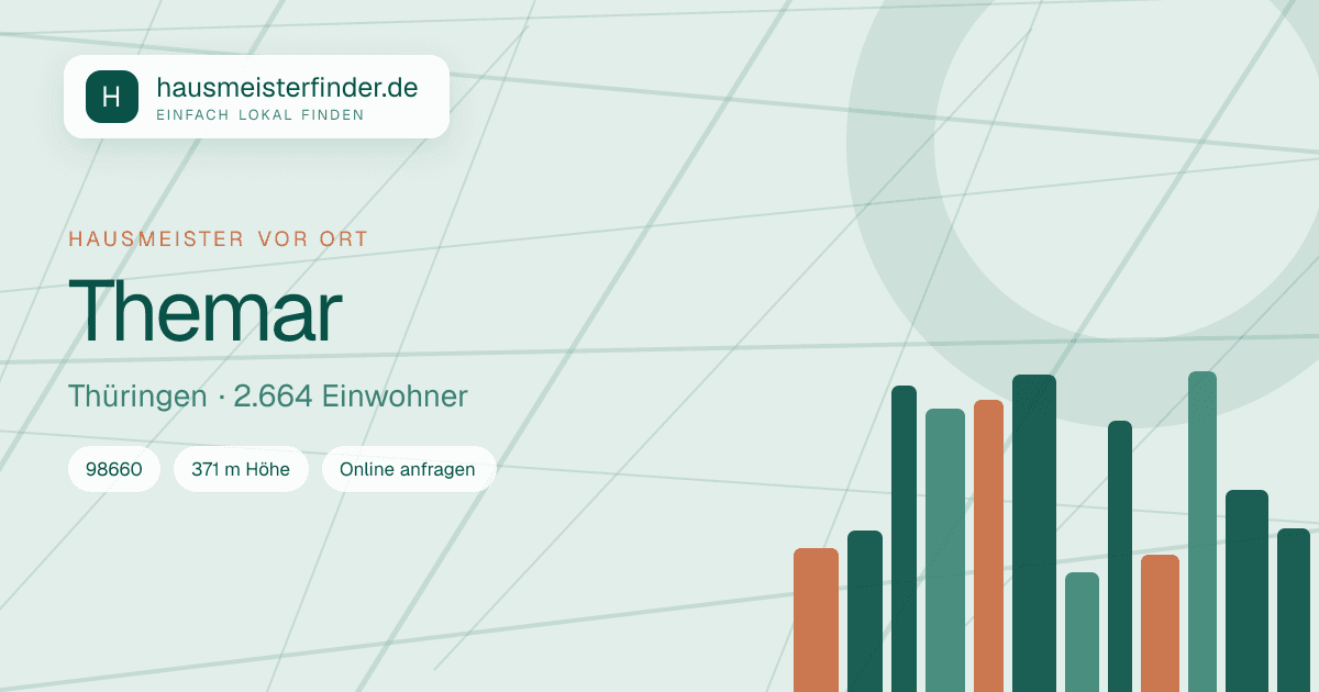 Stadtprofil für Hausmeisterservice in Themar