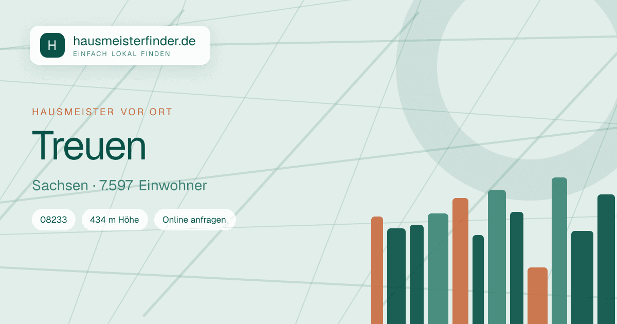 Stadtprofil für Hausmeisterservice in Treuen
