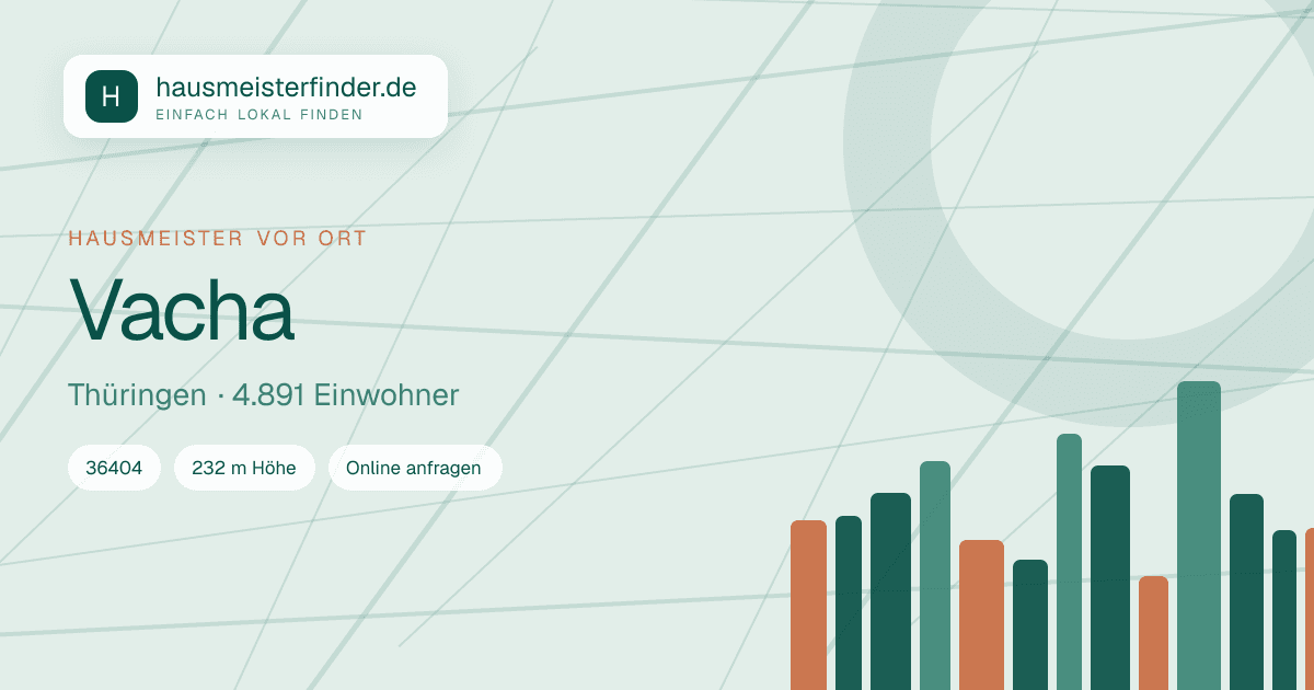 Stadtprofil für Hausmeisterservice in Vacha