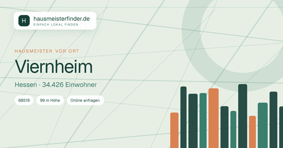 Stadtprofil für Hausmeisterservice in Viernheim