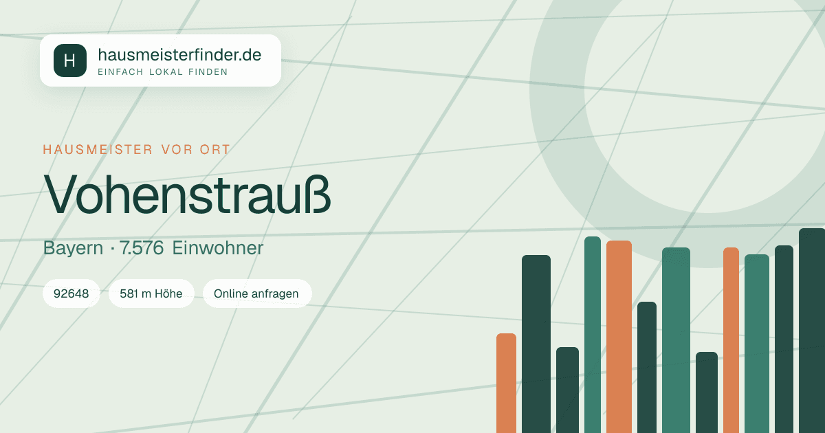 Stadtprofil für Hausmeisterservice in Vohenstrauß