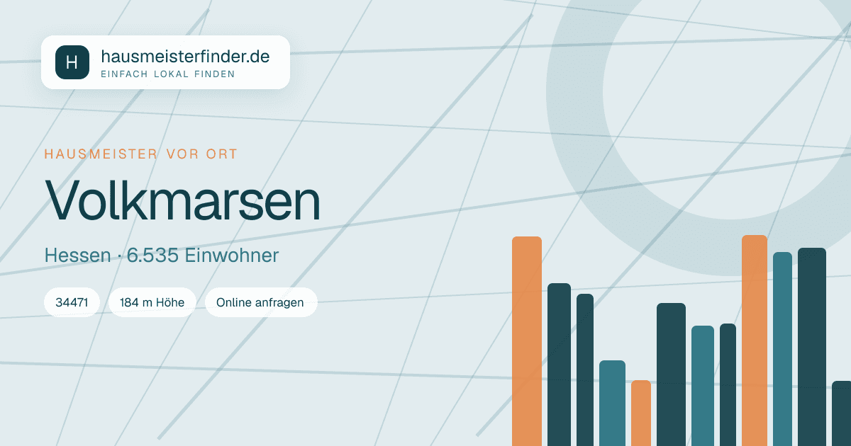 Stadtprofil für Hausmeisterservice in Volkmarsen