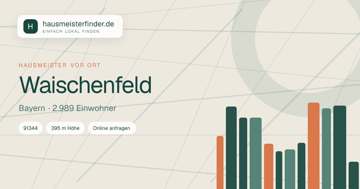 Stadtprofil für Hausmeisterservice in Waischenfeld