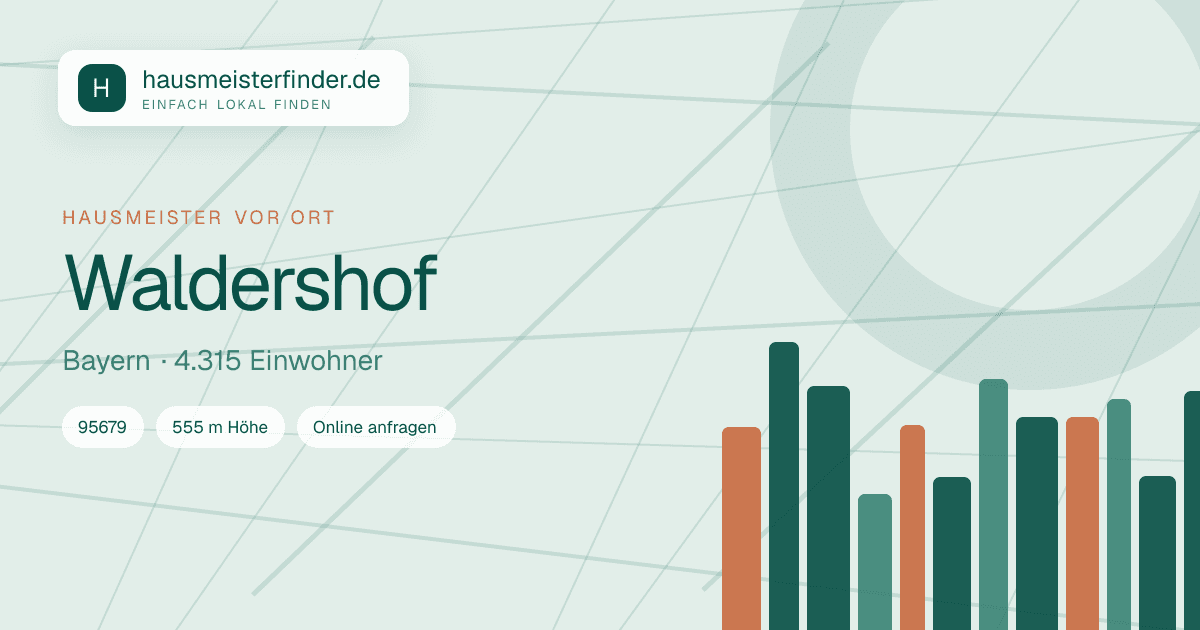 Stadtprofil für Hausmeisterservice in Waldershof