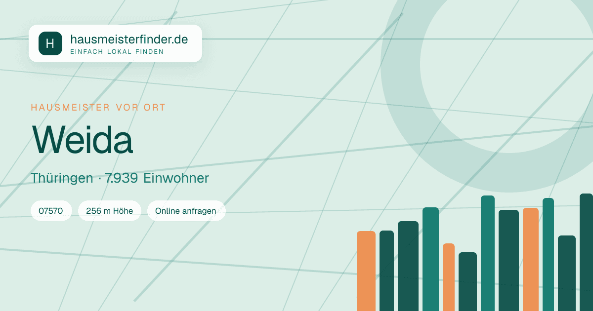 Stadtprofil für Hausmeisterservice in Weida