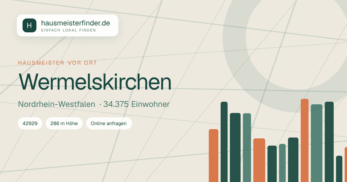 Stadtprofil für Hausmeisterservice in Wermelskirchen