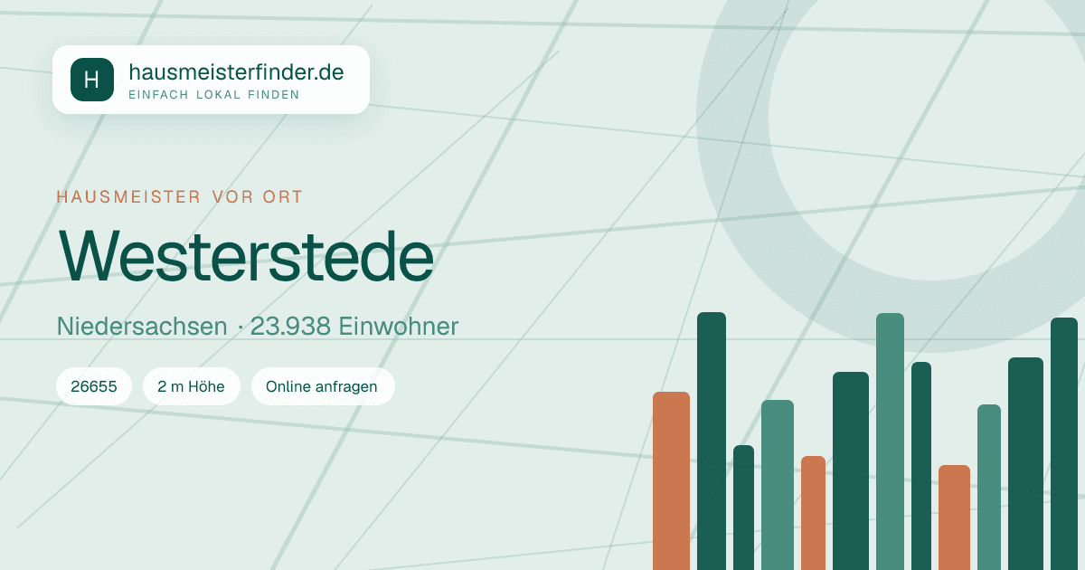 Stadtprofil für Hausmeisterservice in Westerstede