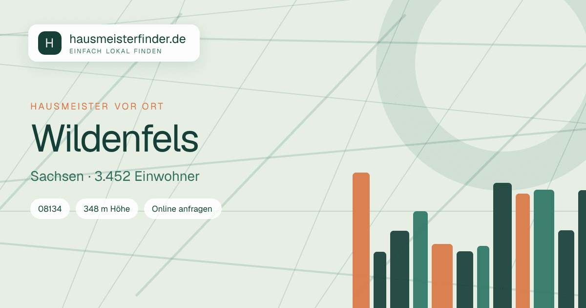 Stadtprofil für Hausmeisterservice in Wildenfels