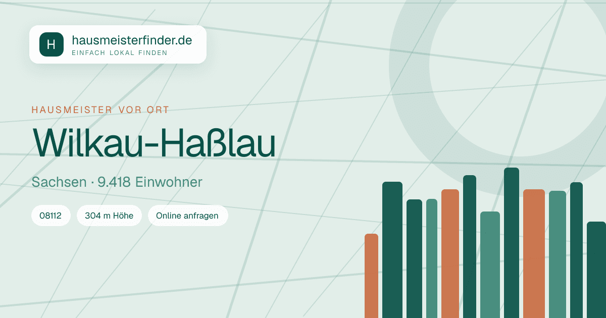 Stadtprofil für Hausmeisterservice in Wilkau-Haßlau