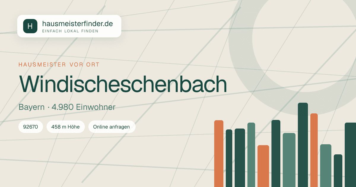 Stadtprofil für Hausmeisterservice in Windischeschenbach