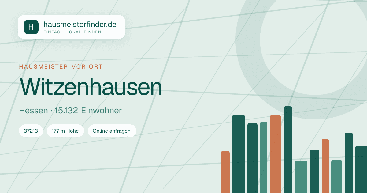 Stadtprofil für Hausmeisterservice in Witzenhausen