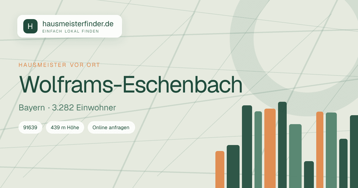 Stadtprofil für Hausmeisterservice in Wolframs-Eschenbach