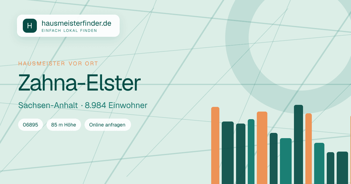 Stadtprofil für Hausmeisterservice in Zahna-Elster