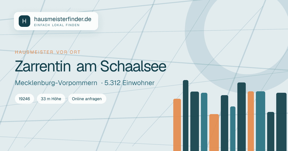 Stadtprofil für Hausmeisterservice in Zarrentin am Schaalsee