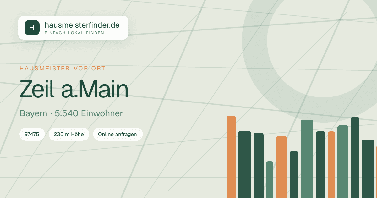 Stadtprofil für Hausmeisterservice in Zeil a.Main