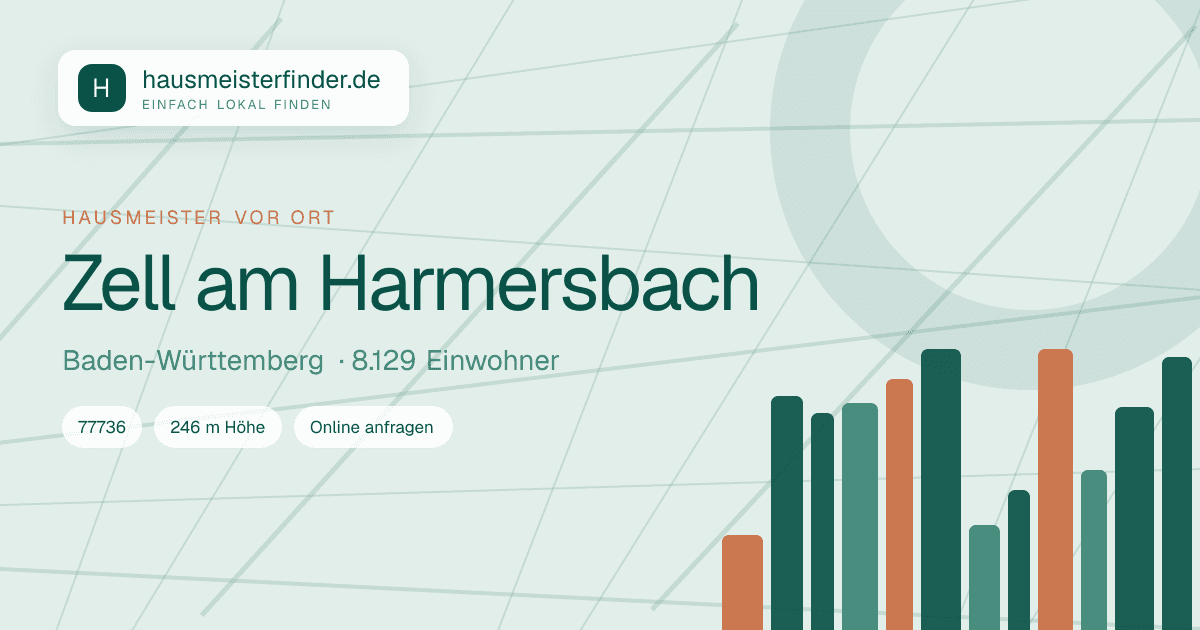 Stadtprofil für Hausmeisterservice in Zell am Harmersbach