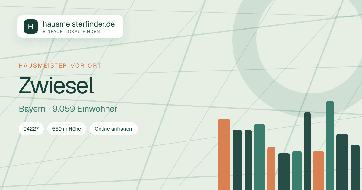 Stadtprofil für Hausmeisterservice in Zwiesel